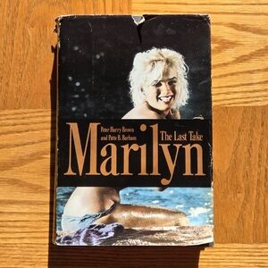 Marilyn: The Last Take ♥︎ Hardcover Book